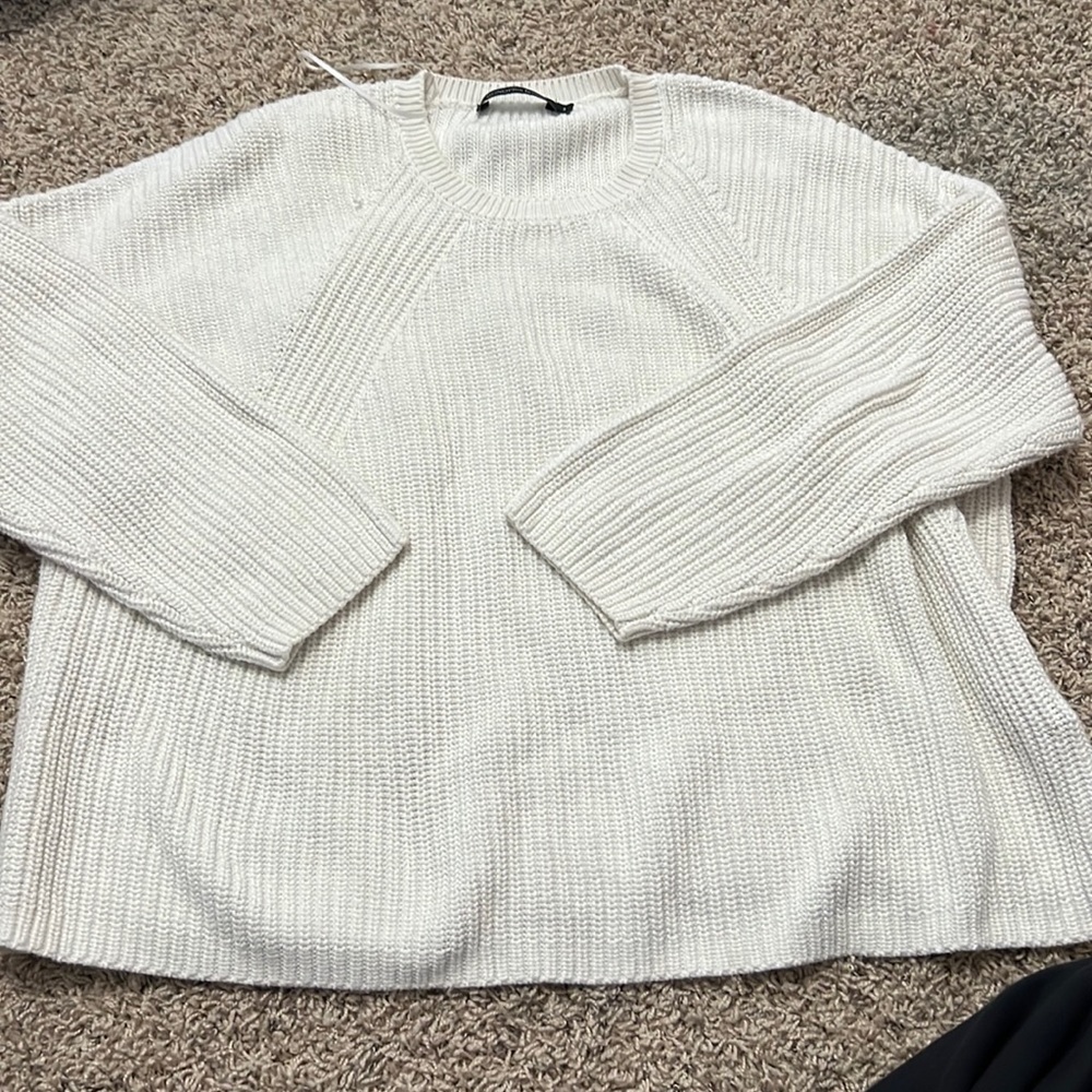 White sweater